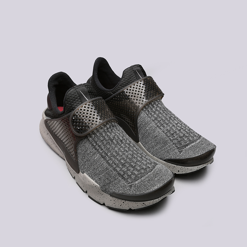 мужские серые кроссовки Nike Sock Dart SE Premium 859553-001 - цена, описание, фото 2